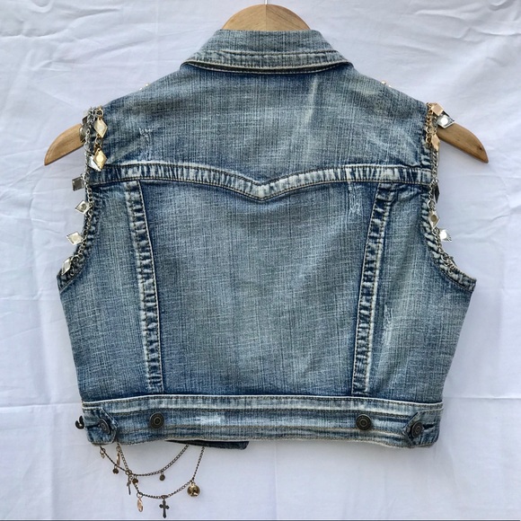 Festival Denim Vest - Picture 2 of 4